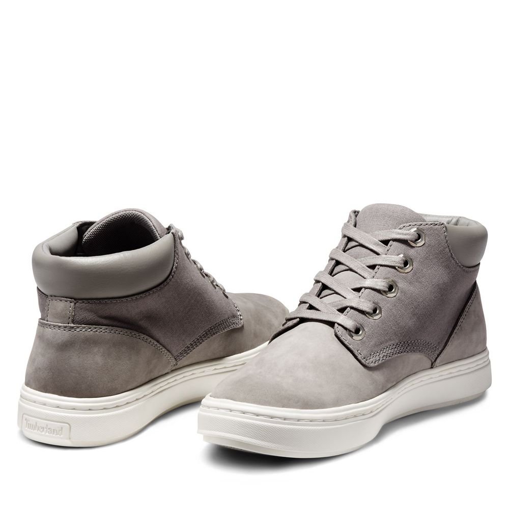 Timberland Womens Sneakers Bria High-Top - Grey - India KQ5378142